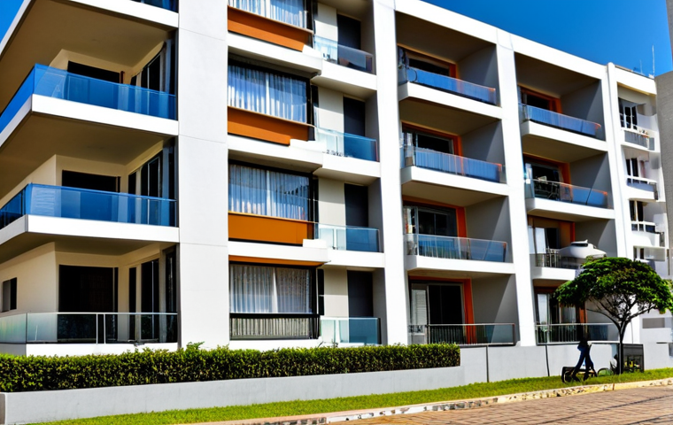 실물 자산과 대체투자 옵션 비교 분석 - Real Estate Investment**

"A modern apartment building in a bustling Brazilian city, showcasing sust...