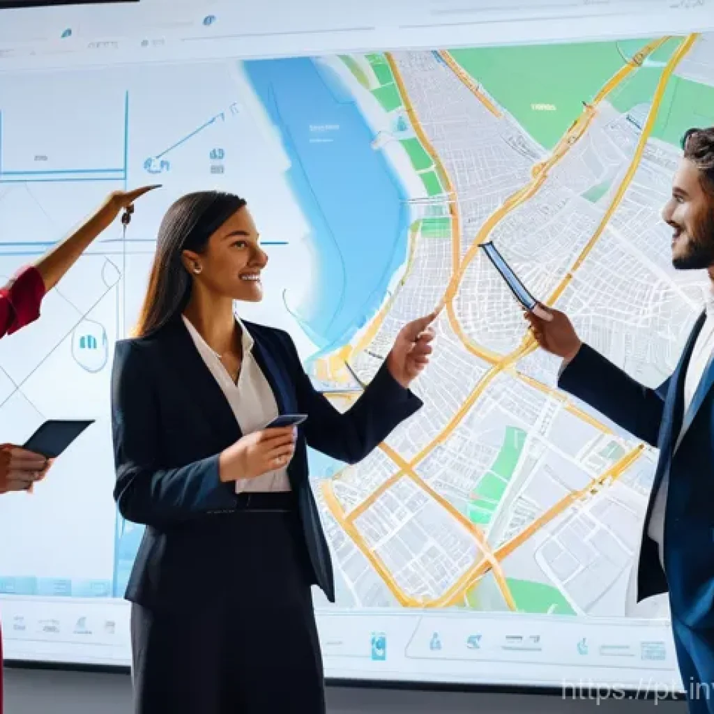 대체투자 옵션 평가의 유용한 사례 - **Prompt:** A diverse group of smart, well-dressed young professionals (men and women, all fully clo...