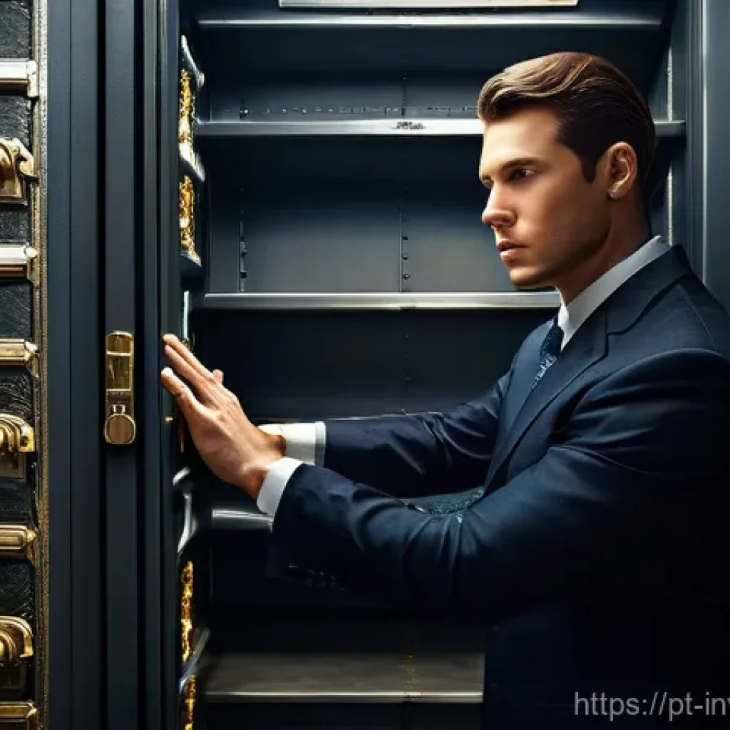 대체투자 옵션의 리스크 분석 도구 - **Prompt 1 (Liquidity Risk):**
    "A well-dressed business professional, wearing a full business su...