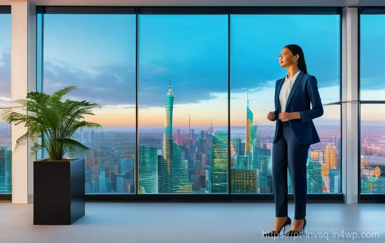 대체투자 옵션 평가를 위한 경과 분석 - **Prompt:** A diverse and innovative investment landscape. A sophisticated woman in her late 30s, dr...