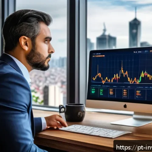 Home 31 대체투자 옵션 평가에서의 비교 분석 기법 - A professional Brazilian investor analyzing a digital dashboard displaying diverse alternative inves...